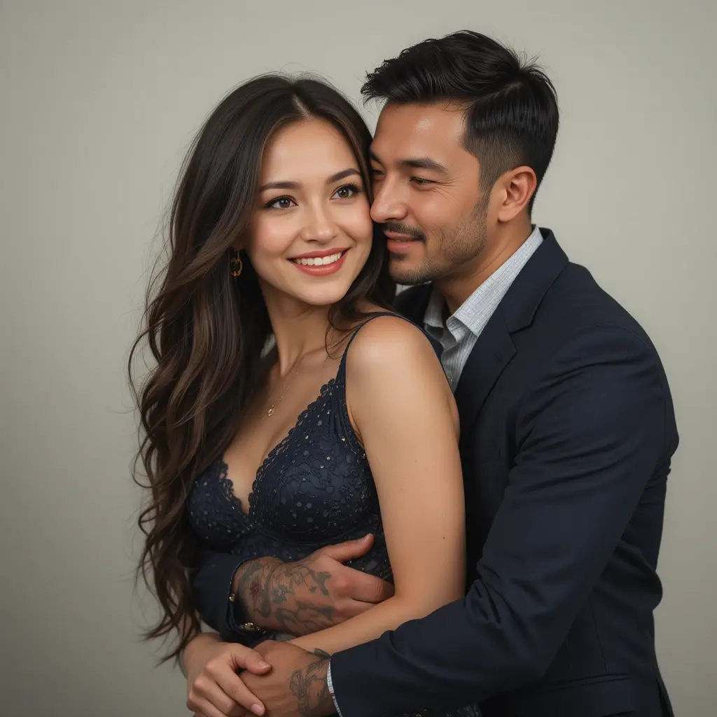 TIGHT HUGGING FROM BACK SIDE